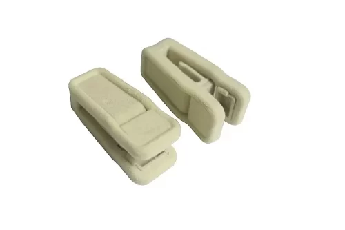 Presilha - Bege Claro - 5,5x2,5x2,5cm